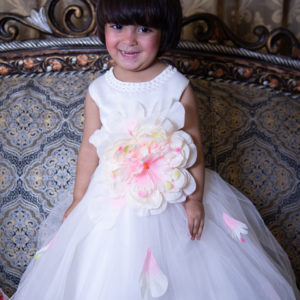 Flower Girls Angle Frock